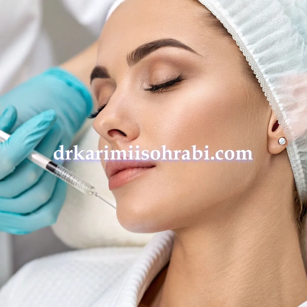 تزریق ژل بوتاکس و چربی به گونه در شرق تهران دردشت